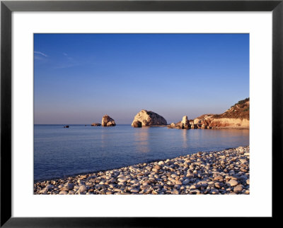 Aphodite's Rock, Cyprus by Rex Butcher Pricing Limited Edition Print image