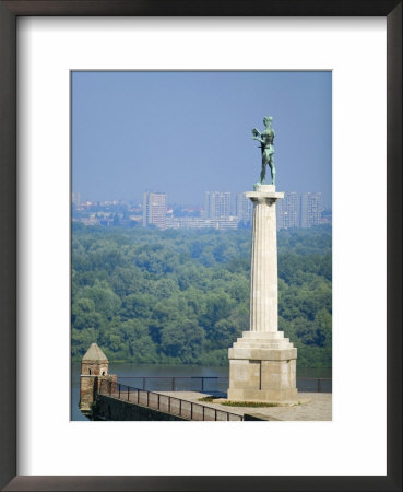 Statue Of Pobednik, Kalemegdan, Belgrade, Serbia by Russell Young Pricing Limited Edition Print image