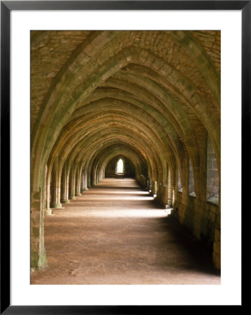 Cistercian Monastery, Fountains Abbey, Eng by Lauree Feldman Pricing Limited Edition Print image