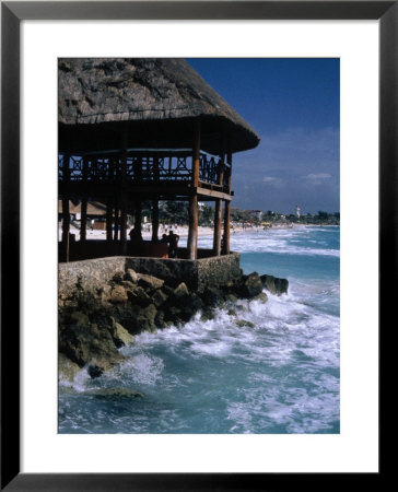Thaeheo Hut, Playa Del Carmen, Mexico by Scott Christopher Pricing Limited Edition Print image