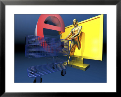 Shopping On The Internet by Carol & Mike Werner Pricing Limited Edition Print image