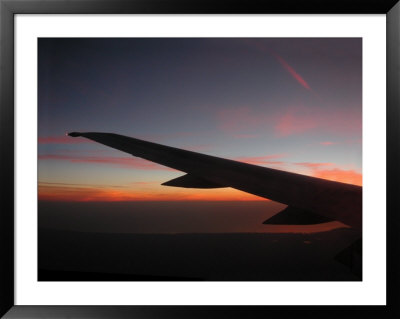 Winging Over Sunset From 30,000 Feet by Pat Canova Pricing Limited Edition Print image