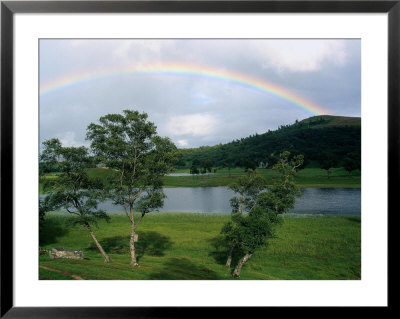 Rainbow In The Highlands Of Scotland by Bruce Clarke Pricing Limited Edition Print image