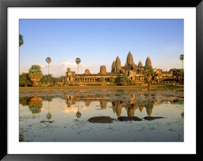 Angkor Wat, Sunset, Cambodia by Walter Bibikow Pricing Limited Edition Print image