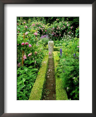 Herb Garden With Sundial by Mark Bolton Pricing Limited Edition Print image