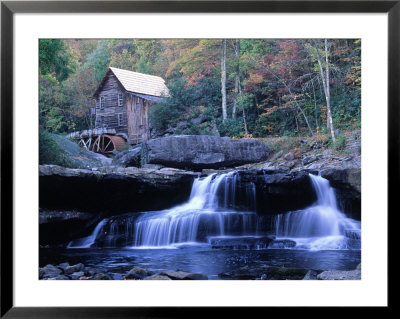 Glade Creek Mill, Babcock Street Park, Wv by Everett Johnson Pricing Limited Edition Print image