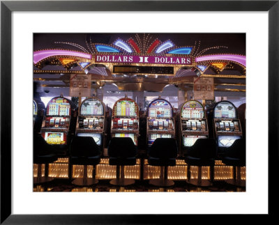 A Row Of Slot Machines, Las Vegas, Nv by Mark Segal Pricing Limited Edition Print image