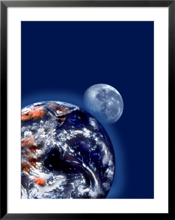 The Earth And The Moon by Paul Katz Pricing Limited Edition Print image