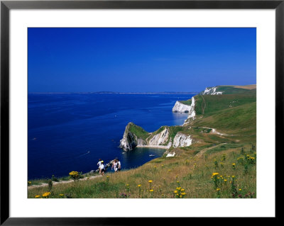 Durdle Door Coastline, Weymouth Bay, Dorset, Uk by David Ball Pricing Limited Edition Print image