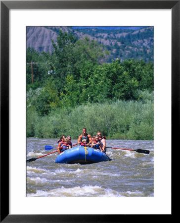 Animas River Near Durango Co, Whitewater Rafting by Wiley & Wales Pricing Limited Edition Print image