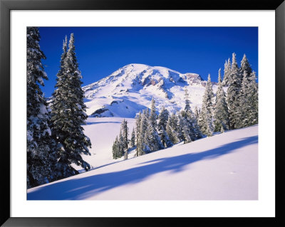 Mt. Rainier In Winter by Mark Windom Pricing Limited Edition Print image