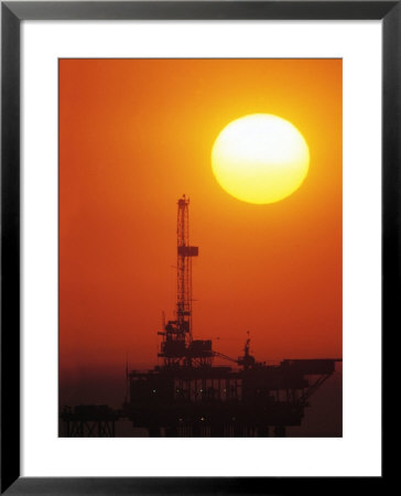 Offshore Oil Drilling by Doug Mazell Pricing Limited Edition Print image
