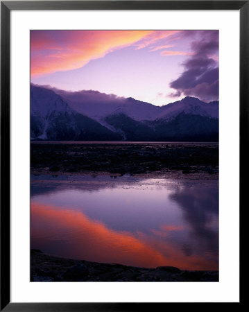 Sunset On Turnagain Arm, South Central Alaska by Hal Gage Pricing Limited Edition Print image