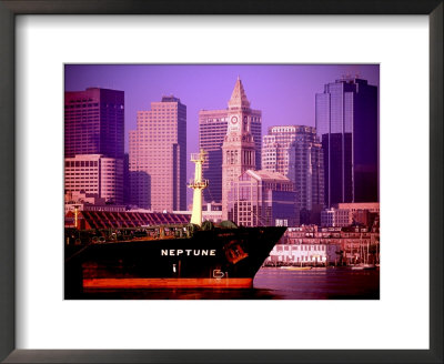 Boston And Harbor, Ma by John Coletti Pricing Limited Edition Print image