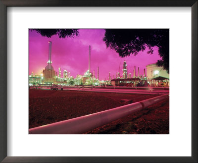 Oil Refinery, Indonesia by Lonnie Duka Pricing Limited Edition Print image