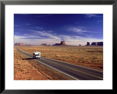 Camper On Highway #163, Monument Valley, Az by E. J. West Pricing Limited Edition Print image