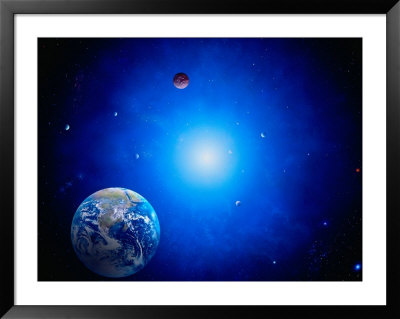 Earth And Sun by Ron Russell Pricing Limited Edition Print image