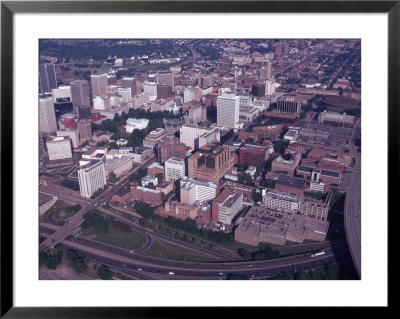 Aerial View Of Downtown Richmond, Va by David Doody Pricing Limited Edition Print image