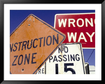 Road Signs by Tom Campbell Pricing Limited Edition Print image