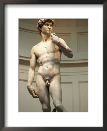 Michelangelo's Statue Of David, Florence, Italy by Doug Mazell Pricing Limited Edition Print image
