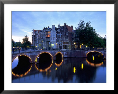 Prinsengracht Canal, Amsterdam, Holland by Walter Bibikow Pricing Limited Edition Print image
