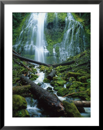 Proxy Falls, Or, Three Sisters Area Of Cascades by Jules Cowan Pricing Limited Edition Print image