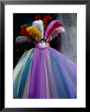 Carnivale Costume In St. Mark's Square, Venice, Veneto, Italy by Roberto Gerometta Pricing Limited Edition Print image
