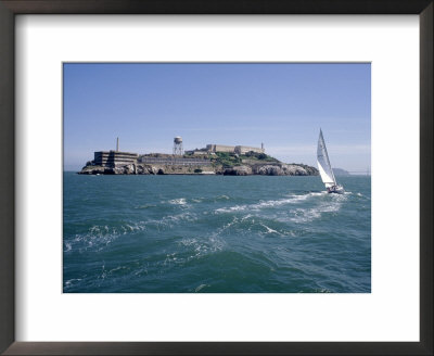 San Francisco, Alcatraz Island, The Rock by Chel Beeson Pricing Limited Edition Print image