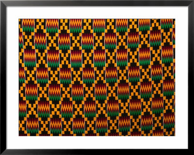 Detail Of Hand-Woven Asante Ceremonial Cloth, Hohoe, Volta, Ghana by Ariadne Van Zandbergen Pricing Limited Edition Print image
