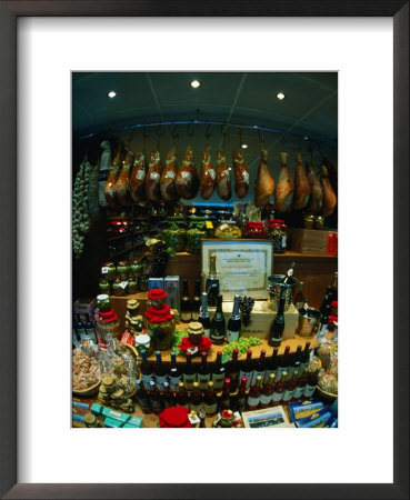 Delicatessen Window Displaying Local Food And Wine, Bern, Switzerland by Chris Mellor Pricing Limited Edition Print image