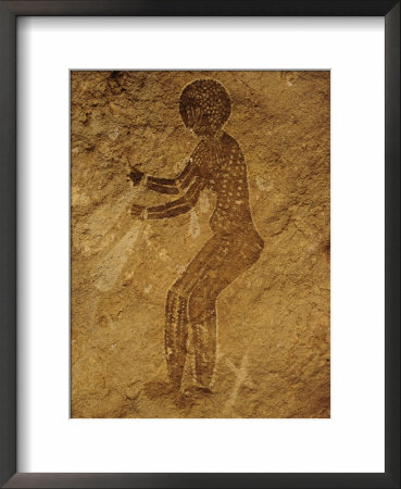 Ancient Rock Art At Tassili-N-Ajjer by Thomas J. Abercrombie Pricing Limited Edition Print image