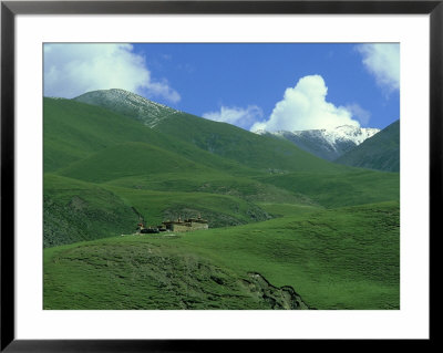 Mountain Monastery, Tibet by Michael Brooke Pricing Limited Edition Print image
