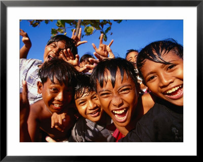 Exuberant Children, Nusa Dua, Bali, Indonesia by Paul Kennedy Pricing Limited Edition Print image