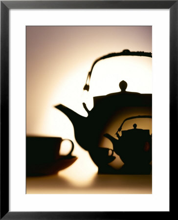 Tea Pot With Tea Cup by Ulrike Koeb Pricing Limited Edition Print image