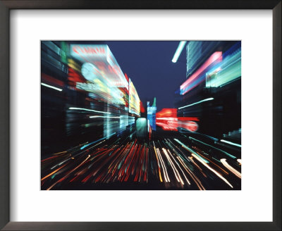 Street Scene In Tokyo's Ginza District At Night, Japan by Ira Block Pricing Limited Edition Print image