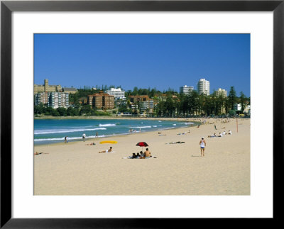 Manly Beach, Manly, Sydney, New South Wales, Australia by Amanda Hall Pricing Limited Edition Print image