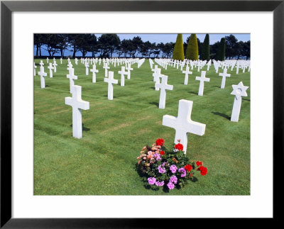 American Cemetery (Wwii), Omaha Beach, Colleville-Sur-Mer, Calvados, Normandy, France by Guy Thouvenin Pricing Limited Edition Print image