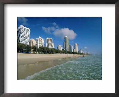 Surfers Paradise Beach, Gold Coast, Queensland, Australia by Robert Francis Pricing Limited Edition Print image