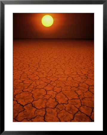 Sunset In Desert by Wallace Garrison Pricing Limited Edition Print image
