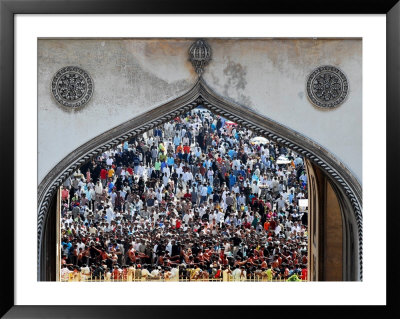 Indian Shiite Muslims Flagellate Themselves During A Procession, Hyderabad, India, January 30, 2007 by Mahesh Kumar Pricing Limited Edition Print image