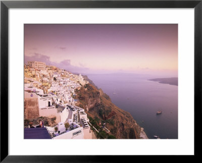 Fira, Santorini (Thira), Cyclades Islands, Aegean Sea, Greece, Europe by Sergio Pitamitz Pricing Limited Edition Print image
