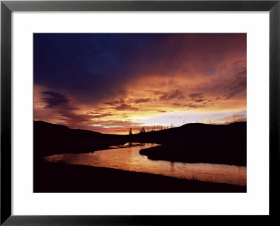 Sunrise Over The Gibbon River, Yellowstone National Park, Unesco World Heritage Site, Wyoming, Usa by James Hager Pricing Limited Edition Print image