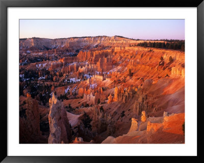 Sunset On Bryce Canyon, Utah, Usa by Janis Miglavs Pricing Limited Edition Print image
