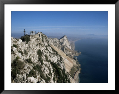 The Rock Of Gibraltar, Mediterranean by Michael Jenner Pricing Limited Edition Print image