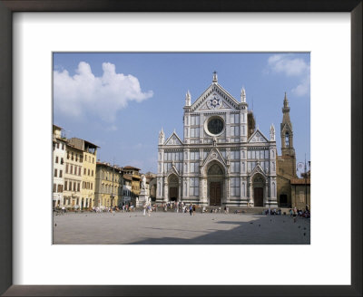 Chiesa Di Santa Croce, Florence, Tuscany, Italy by James Emmerson Pricing Limited Edition Print image