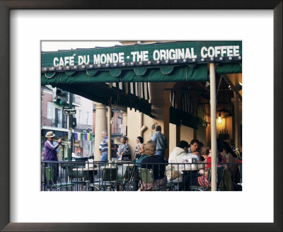 Cafe Du Monde, New Orleans, Louisiana, Usa by Charles Bowman Pricing Limited Edition Print image