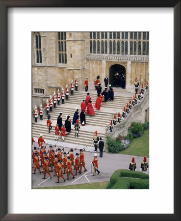 Garter Ceremony, St. George's Chapel, Windsor Castle, Berkshire, England, United Kingdom by Philip Craven Pricing Limited Edition Print image