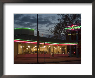 Denver Diner, Denver, Colorado, Usa by Ethel Davies Pricing Limited Edition Print image