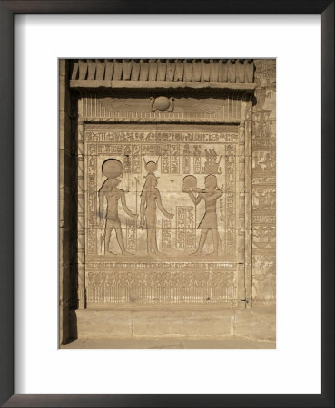 Relief On The Birth-House, Temple Of Hathor, Dendera, Egypt, North Africa, Africa by Philip Craven Pricing Limited Edition Print image