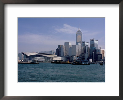 Hk Convention And Exhibition Center, Victoria Harbour, Hong Kong, China by Amanda Hall Pricing Limited Edition Print image